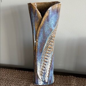 Studio Signed Vintage Postmodern Vase